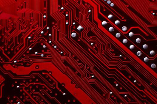 resumen computadora tecnología rojo antecedentes bandera futurista negocio datos tecnología moderno concepto tablero forma líneas estructura conexión foto