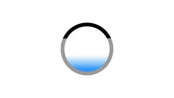 circle loading animation video
