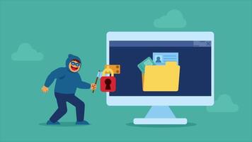 Break Lock And Steal Data video