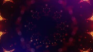 abstrato movimento gráficos fundo com brilhando formas para apresentações e sobreposições video