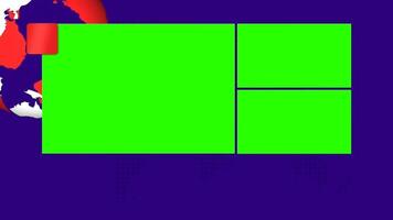 animerad lägre tredje mall krom nyckel för Nyheter utsända och ström täcka över grafik design video