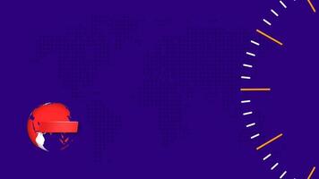 Adjustable News Animation Templates, Broadcast Studio Graphics, news animation video