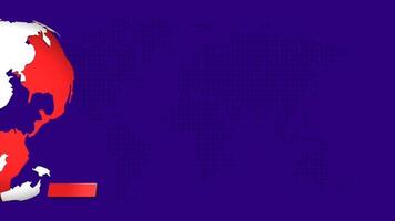 Customizable News Graphics Animation, Broadcast Studio Animation, Chroma Key News Visuals video