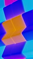 a colorful abstract background with a star video