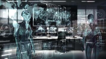 artificiel intelligence gérant global affaires opérations et Les données une analyse video