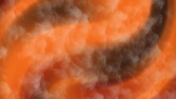 Halloween ardente astratto composizione cattura il crudo energia di vorticoso colori e ardente struttura. un astratto composizione per scintilla immaginazione. video