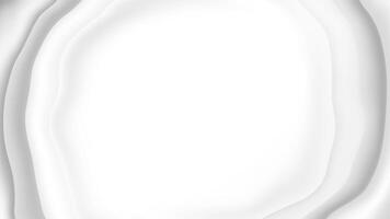 White and Black color simple and classy circular shapes with blank space loop able background for logo reveal business purpose video