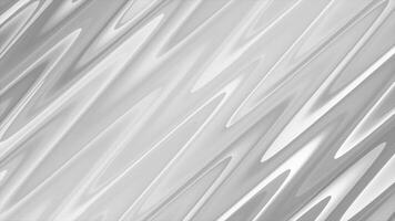 bianca e nero colore astratto ondulato modello pendenza design ciclo continuo in grado pendenza sfondo video