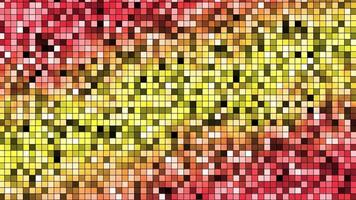 Yellow and Red Disco Light Tiled Wall for Party or Concert video
