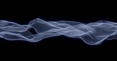 Waveform Drift A Pulse in the Void Loop Animated Background video