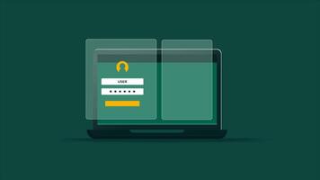 Digital identity confirmed via OTP authentication video