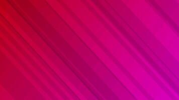 Diagonal pink and red gradient striped background video