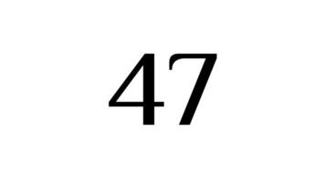 50 second countdown on a white background ideal for presentations, websites, apps, and content needing a time element video