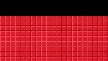 Tetris Style Transition Animation in 7 Rainbow Colors. Looping Pixel Blocks Fall Effect, Retro Game Inspired Motion Background for Videos, Edits, Intros, and Fun Transitions video