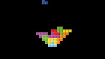 animado píxel corazón forma con vistoso tetris bloques transparente antecedentes con alfa canal. retro arcada juego estilo movimiento animación, píxel Arte símbolo, geométrico mosaico para digital diseño video