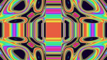 fascinerande abstrakt strömmande flerfärgad bakgrund vj slinga video