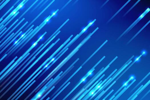 Digital data stream light lines technology background abstract communication futuristic vector