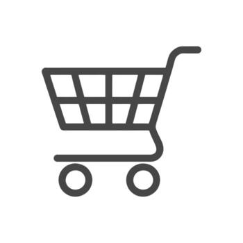 compras carro icono ilustración simplificado diseño para comercio electrónico y Al por menor interfaz mejora y usuario experiencia vector
