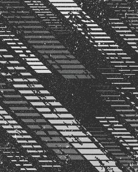 Grunge racing background with diagonal grey abstract lines vector