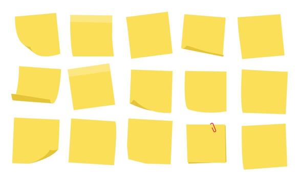 Design set element sticky tape collection vector