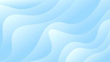 blue wavy background design vector