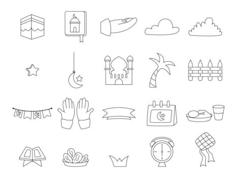 práctica rastreo líneas. fácil a editar. eps 10 vector