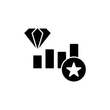 Icon a value creation vector