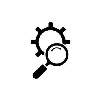 Icon a R and D, isolated against a clean background. vector