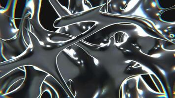 design av kromtyp trogen y2k looping design element bakgrund video