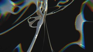 design Nej 59 lutning kromtyp trogen y2k looping design element bakgrund, video