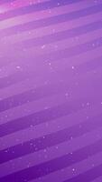 Vertical Abstract purple background with dynamic diagonal stripes and falling particles creates a dreamy and modern backdrop. video