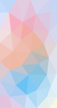 abstract low polygonal modern stylize multicolor Vertical background vector
