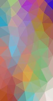 vertical resumen bajo polígono moderno multicolor antecedentes textura diseño vector