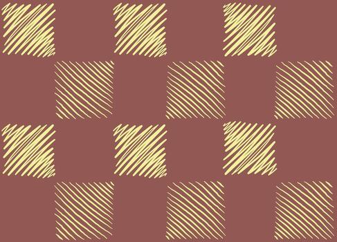 sin costura losas patrón, cuadrícula sombreado diagonalmente en un oscuro rojo antecedentes vector