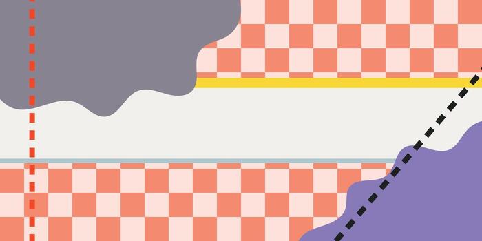 vistoso a cuadros resumen antecedentes con diferente formas y espacio para texto. vector