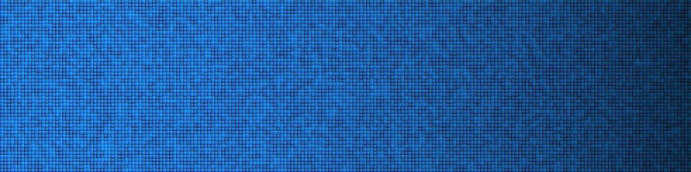 Digital Tech Blue Gradient Background for Data, AI, Science. Fintech Pixel Grid Pattern for Finance, Blockchain or Business Forum. BG for Machine Learning and Medical Research. backdrop. vector
