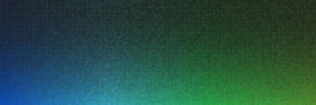 Digital Tech Blue Green Gradient Background for Data, AI, Science. Fintech Pixel Grid Pattern for Finance, Blockchain or Business Forum. BG for Machine Learning and Medical Research. backdrop. vector