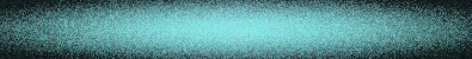 brillante cian píxel ruido antecedentes brillante turquesa matriz degradado modelo para tecnología, datos arroyos, la seguridad cibernética concepto, futurista panel, digital visualización. fondo. vector