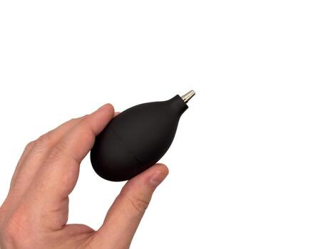 enema para cámara Copiar espacio, despellejar poner, parte superior ver foto