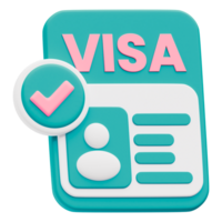 Visa applicazione icona png