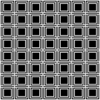 Abstract Checkerboard with Symmetric Nested Squares vector