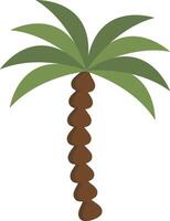 ilustración de palmera vector