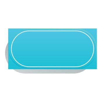 Rounded rectangle showing copy space for advertisement or template vector