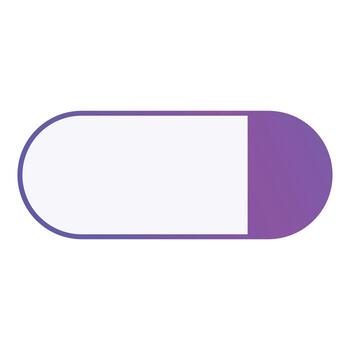 Loading bar showing progress status, filling up from left to right vector