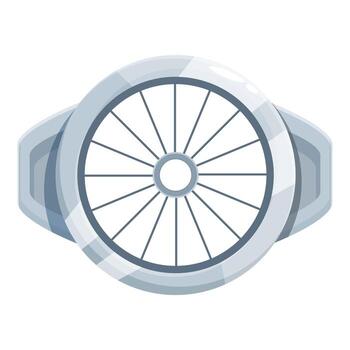 futurista astronave ventana demostración interno estructura vector