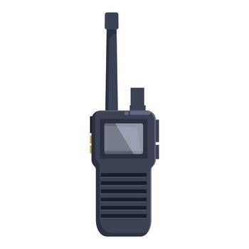 Portable radio transceiver device for communication using radio waves vector