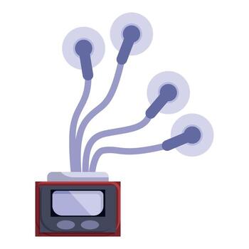 Brainwave reading sensors measuring data from head vector