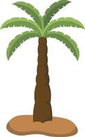 ilustración de tropical palma árbol. diseño elemento. vector
