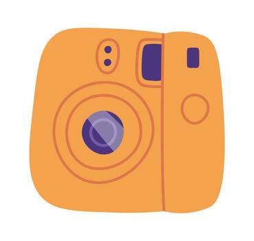 Retro Camera Device vector