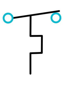 Single Pole Double Throw SPDT Switch - Electrical Circuit Control vector